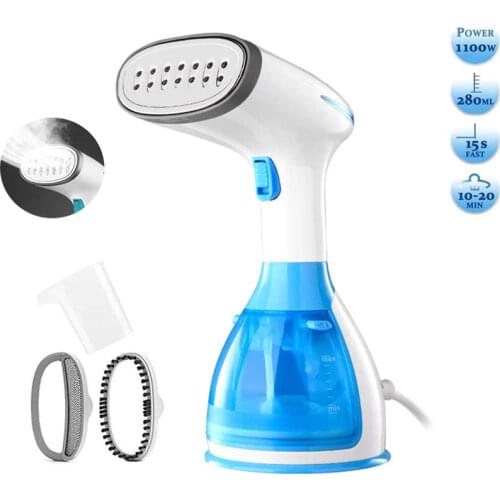 New Garment Steamers Clothes Mini Steam Iron Handheld dry Cleaning Brush Clothes Household Appliance Portable Travel 220V EUplug