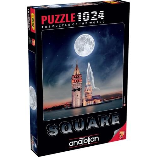 Wedding Galata Tower Girl Tower 1000 Piece Jigsaw Puzzle Paper Jigsaw Puzzle Educational Mind Game Holiday Decoration Table Gift 61x61 Cm