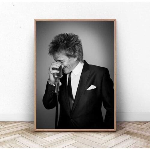 Rod Stewart poster rocker diamond painting diamond embroidery cross stitch coffee shop bar decoration wall decoration