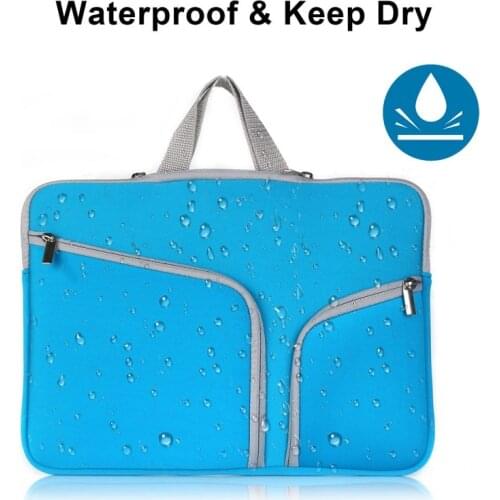 11” 13” 15.4” Portable Laptop Bag Notebook Case Cover Computer Sleeve for MacBook Samsung HP Acer Lenovo Travel Handbags