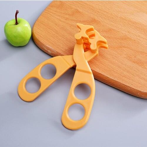 Professional Safe Care Crush Baby Kids Cut Food Shears Feeding Toddlers Scissors