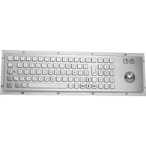 Industrial Metal keyboard Dustproof, Waterproof,Anti- corrosion used in Bank, Funds service equipment