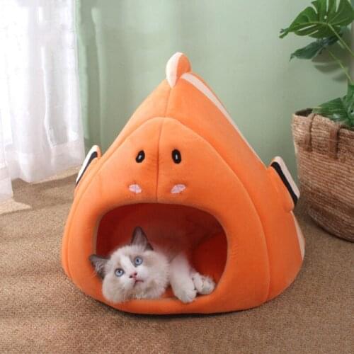 Warm Cat Bed House Kennel Dog House Puppy Bed Cats Bed Dog Beds for Large Dogs Bed Cat House Pet Bed Dog Tent Camas Para Perros