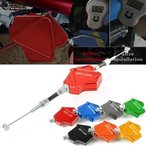 For Kawasaki KLX150S KLX 150S KLX 150 S 2009 2010-2013 CNC Dirtbike Parts Stunt Clutch Pull Cable Lever Replacement Easy System