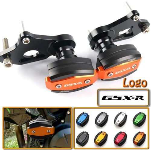 Motorcycle CNC Protection Frame Slider Guard Crash Pad Protector For SUZUKI GSXR 600 GSX-R750 GSX-R600 GSX-R 750 K6 K8 06-16