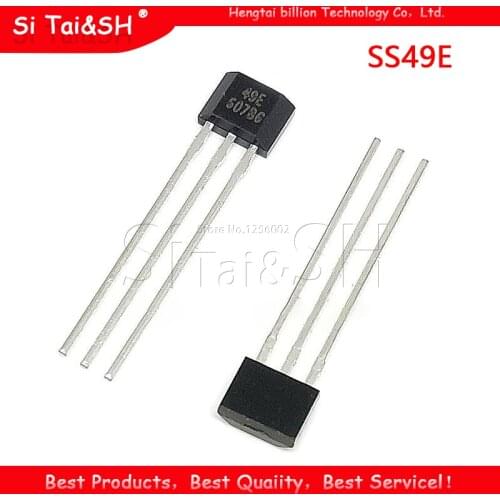 10pcs 49E Hall element OH49E SS49E Hall sensor Hall Effect Sensor new