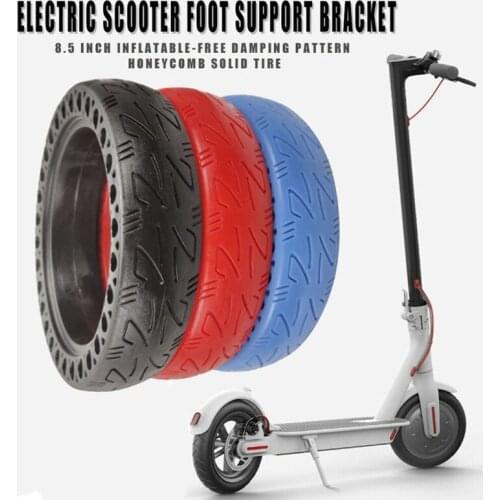 2PCS 8.5 Inch Electric Scooter Solid Tyre Honeycomb Absorber Rubber Tire Durable Shock Tyre for Xiaomi M365 Pro