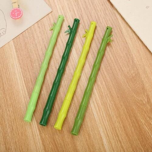 3pcs Ballpoint Pens Kawaii Neutral Pen Creative Bamboo Needle Pen School And Office Stationery 2021 Supply Store 040364