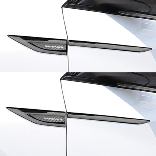 4pcs Car Body Decals Side Fender Sticker For KIA K5 KX5 KX3 K3 K2 K7 K9 SPORTAGE R Rio Ceed Stinger KIA SPORTAGER Logo Sticker