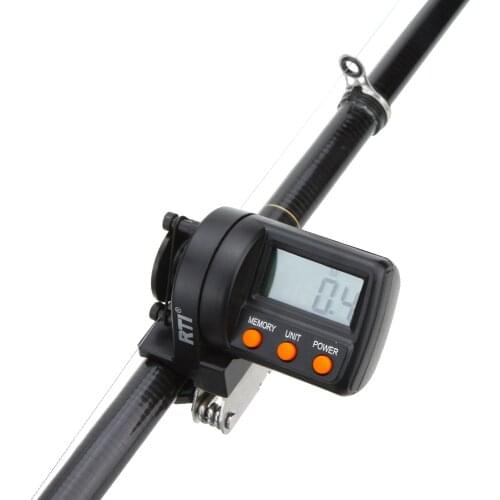 999.9M Digital Display Fishing Line Counter pesca fishing line depth finder counter fishing tool tackle length gauge counter