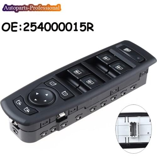 Car 254000015R 25400-0015R New Electric Power Window Switch For Renault Megane Laguna 2008-2016 Car accessories