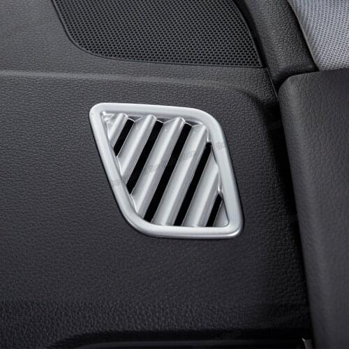 Lsrtw2017 Car Center Console Dashboard Vent Frame Outlet Trim for Audi Q5 2018 2019 2020 2021 Accessories Auto Sticker Styling
