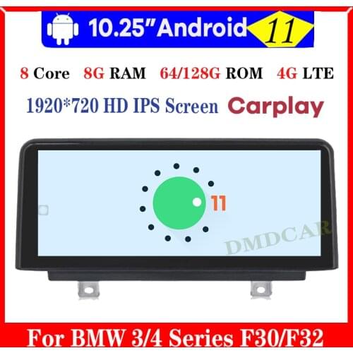 8core Android 10 8GB ROM Car Multimedia Player GPS Navigation for BMW 3Series F30 F31 F34 4Series F32 F33 F36