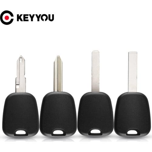 KEYYOU Transponder Car Key Shell For Peugeot 106 107 307 207 306 406 For Citroen C2 C3 C4 SX9 NE73 VA2 HCA NE78 Fob Uncut Case