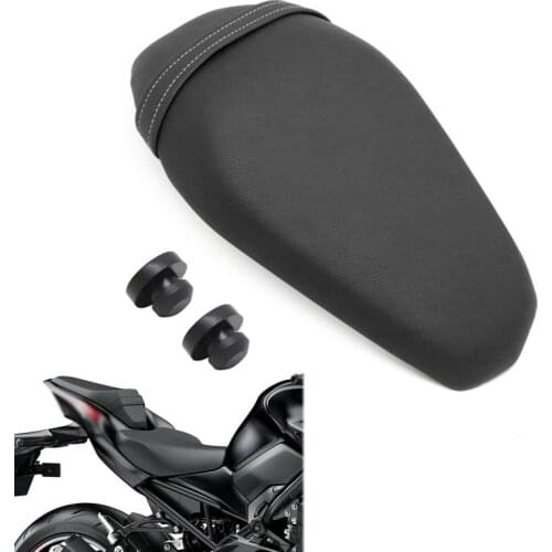 For Kawasaki Z900 NINJA Z 900 Leather Motorcycle Pillion Rear Seat Cushion Passenger Seat Cushion Pad Z-900 2017 2018 2019 2020