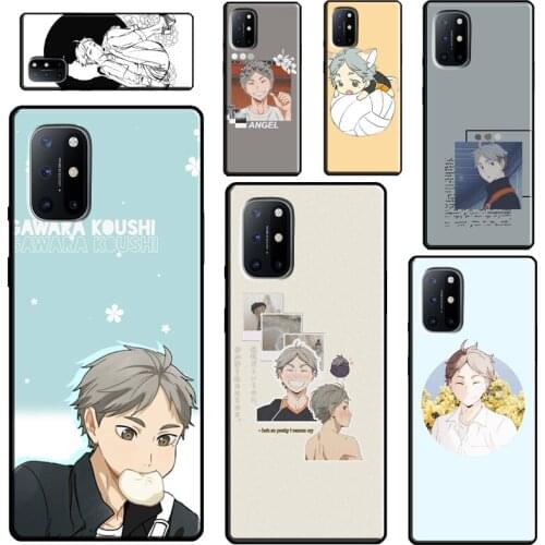 Haikyuu Sugawara Koushi For Realme 8 7 6 Pro Q3 C21 C15 C3 GT Neo Phone Case For OnePlus 9 Pro 8 Pro 7T 8T 9R Nord