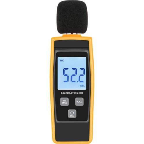 RZ1359 Noise Measuring Instrument db Meter 30~130dB Mini Audio Sound Level Meter Decibel Monitor LCD Digital Sound Level Meter
