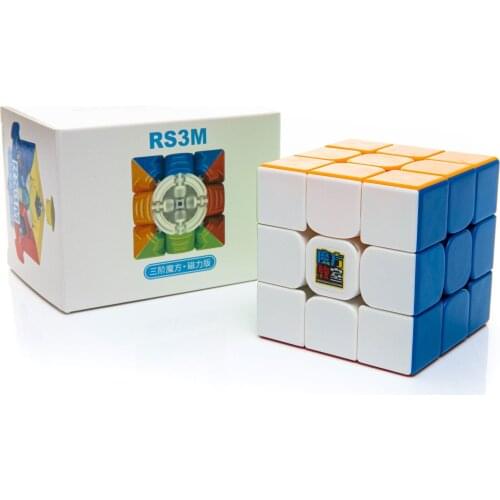 Moyu RS3M 2020 Stickerless Cube Gift Idea Educational Toy Drop Shipping