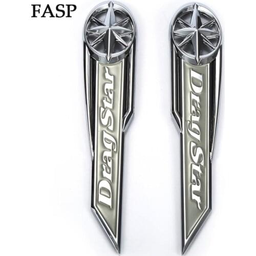 Motorcycle Gas Tank Emblem Badge Sticker for Yamaha Drag Star 15 Vstar XVS