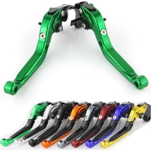 Fit For Kawasaki ZRX1100 1200 ZZ-R1200 ZX1100 ZX-11 ZX-10 Tomcat VN1500 VN1600 Motorcycle Folding Extendable Clutch Brake Levers
