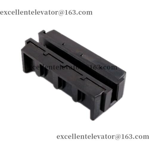 KM51000154V000 Elevator 3 in 1 Guide Shoe Insert Rubber and Plastic 10mm Length 130mm