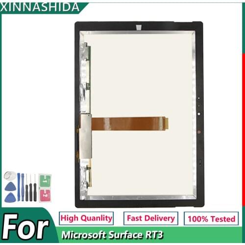 10.8''Tablet LCD Replacement For Microsoft Surface 3 RT3 RT 1645 LCD Display Touch Screen Assembly