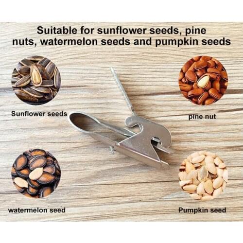 Steel Nut Sheller Peanut Pincers Melon Seeds Opener Sunflower Walnut Seeds Garget Kitchen Plier Peeler Clamp Dropshipping