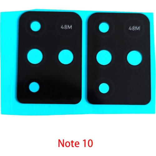 10pcs Back Rear Main Camera Lens Glass For Infinix Hot 8 Smart 3 Plus 4C Hot 7 Hot 9 Pro S5 Lite with Adhesive sticker