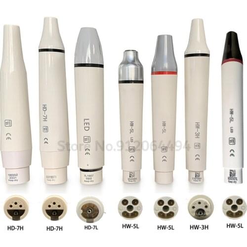 Dental Ultrasonic Scaler Handpiece WOODPECKER EMS DTE SATELEC Detachable Piezo Teeth Cleaning Whitening Pen