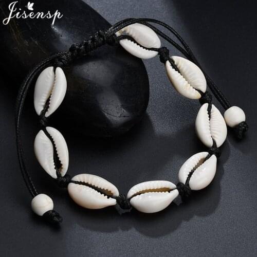 Bohemian Natural Shells Bracelet Anklets for Women Hawaiian Style Casual Handmade Bracelets Beach Barefoot Bracelet Ankle on Leg
