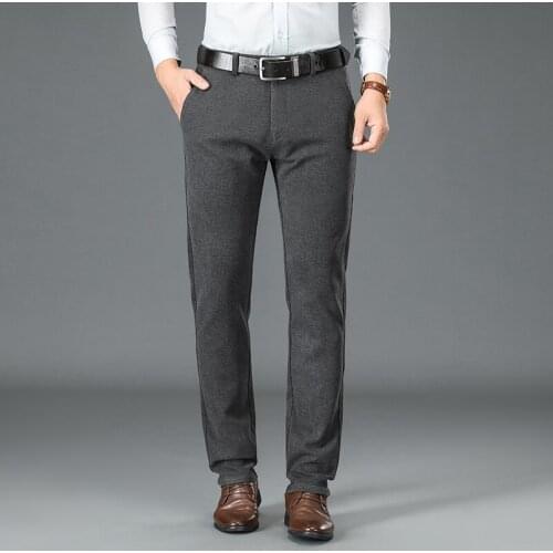 VROKINO Men's Wool Trousers