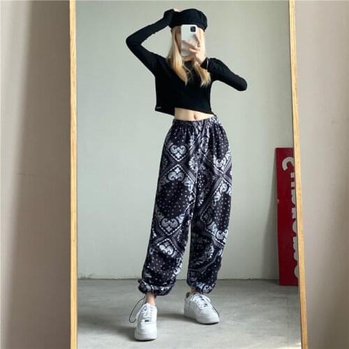 Women Pants Pants For Women Multi-Black Straight High Waist Loose Casual Trousers Pantalones De Mujer