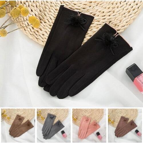 1 Pair Excellent Fleece Gloves Gift Warm Gloves Warm Good Thermal Insulation Winter Warm Soft Fleece Gloves