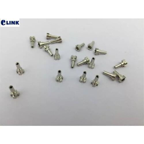 1000pcs SC FC ferrule holder for fiber optic connector ferrule flange metal for SC FC connector kit silver ELINK standard parts