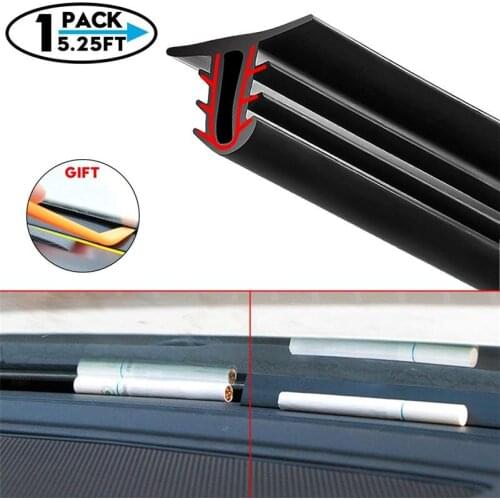160cm Car Sealing Windshield Sealing Board Soundproof Automobile Rubber Strip Instrument Panel Seal Strip Car Interior Accessori