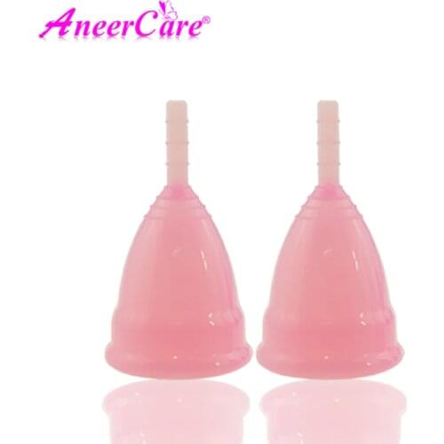 20pc AneerCare Menstrual cup for Women Feminine hygiene Medical silicone Cup Menstrual Reusable Lady Cups Copa Menstruation Cup