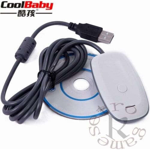 For xbox 360 receiver USB Black PC Wireless Controller Gaming Receiver Adapter For Microsoft XBOX 360 New hot