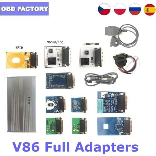 IPROG Porgrammer V85 IR MB Adapters IPROG Adapter IPROG+ Pro Full Adapters IMMO/Reset 35080 11 adapter