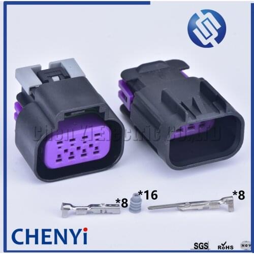 1 set 8 pin 15326835 15326839 Delphi Automotive Daytime Running Light DRL Connector Fog Lamp Socket For BUICK Chevrolet Chevy