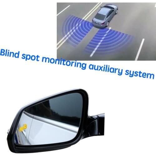 Car BSD BSM BSA Blind Area Spot Warning Drive Mirror Rear Radar Detection System For BMW 5 F10 F11 F07 F18 2010~2016