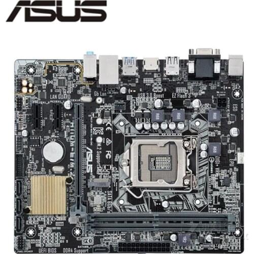 For Asus H110M-E/M.2 Original Used Desktop Intel H110 H110M DDR4 Motherboard LGA 1151 i7/i5/i3 USB3.0 SATA3