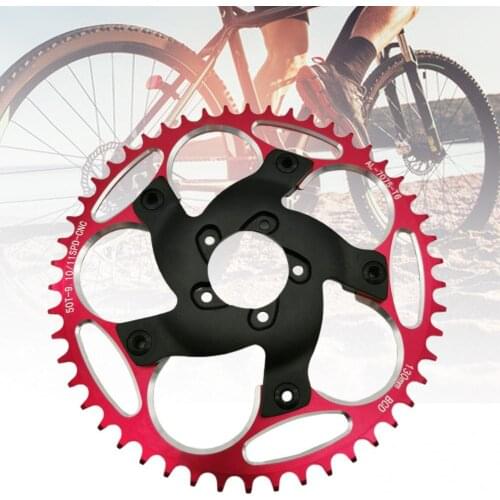 Mountain Bike 50T/52T/54T/56T/58T/60T Aluminum Alloy Chain Wheel Sprocket Crank Bicycle Chainring for Bafang Motor BBSHD 130BCD