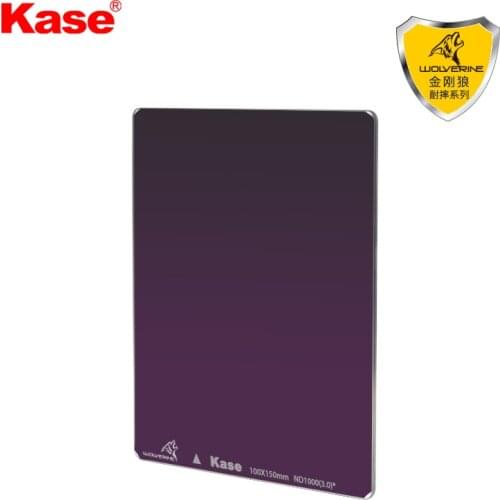 Kase Wolverine 100x150mm Square Solid Neutral Density Filter ND1000 ND3.0/ND64 ND1.8/ND8 ND0.9 Optical Glass