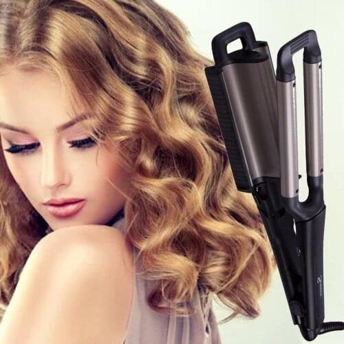 Ceramic Curling Iron Professional Hair Waver Tongs Styler Tools for All Hair Types Electric Curling Hair Styler Hair Waver Tools