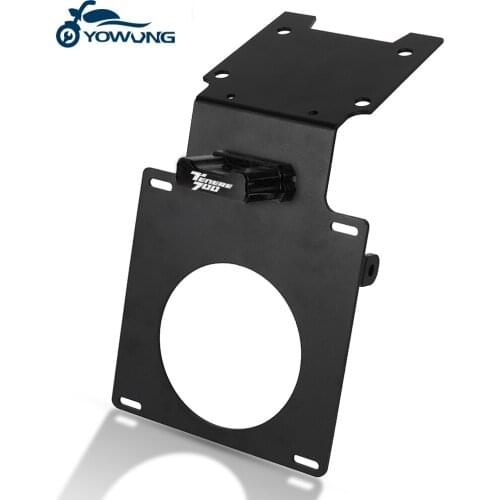 Motorcycle License Plate Bracket Holder Parts For Yamaha Tenere 700 Tenere 700 T7 Rally XTZ700 XT700Z Tenere 2019 2020 2021