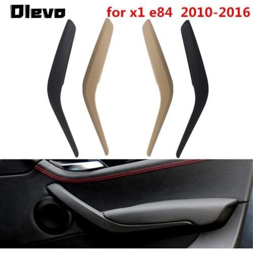 Left Right Black Beige Car Interior Door Handles for BMW x1 e84 10-16 Inner Doors Panel Handle Bar Pull Trim Cover Front Rear