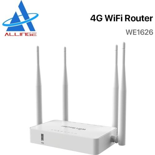ALLINGE WE1626 Support USB Modem With 4 External Antennas 802.11g 300Mbps Openwrt Home Network Wireless WiFi Router