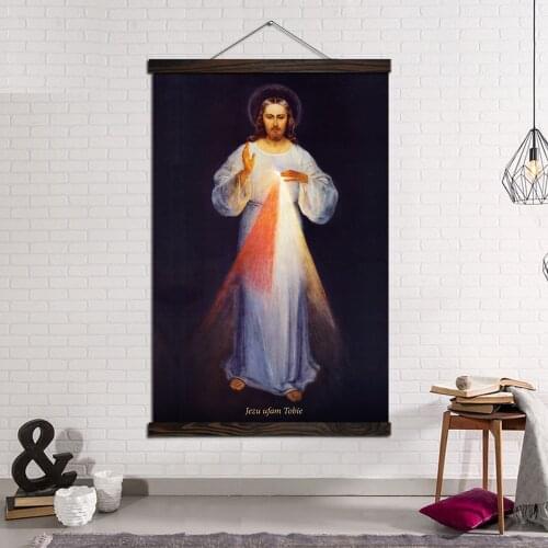 Wall Art Canvas Print and Poster Picture Canvas Painting Modern Pictures for Living Room Decoration Traditional Painting Jesus