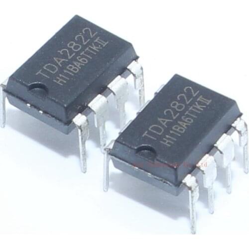 10PCS TDA2822M DIP8 TDA2822 DIP 2822M DIP-8 new and original
