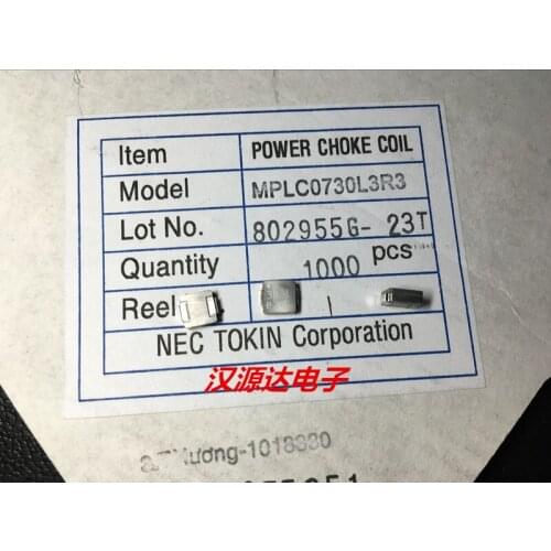 Original new 100% MPLC0730L3R3 3.3UH 6.5A 7.7X6.7X3MM integrated high current inductor